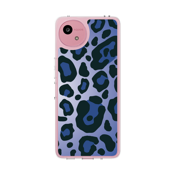 Slim Protection Case［ Leopard - Blue ］