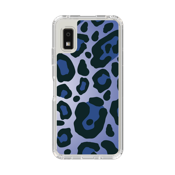 Slim Protection Case［ Leopard - Blue ］