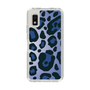 Slim Protection Case［ Leopard - Blue ］