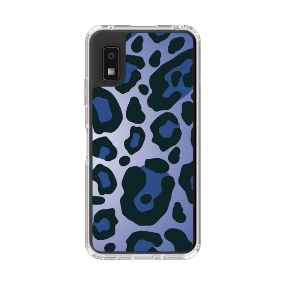 Slim Protection Case［ Leopard - Blue ］