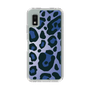 Slim Protection Case［ Leopard - Blue ］