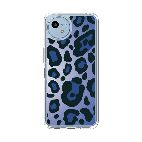 Slim Protection Case［ Leopard - Blue ］