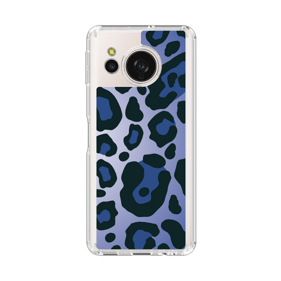 Slim Protection Case［ Leopard - Blue ］