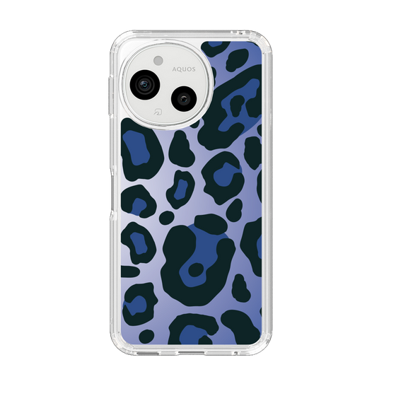 Slim Protection Case［ Leopard - Blue ］