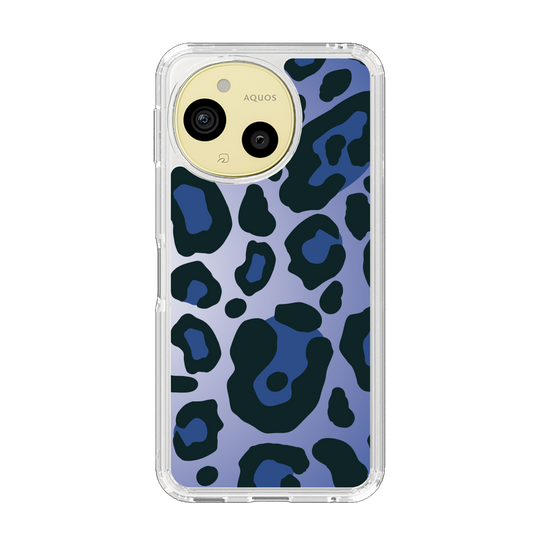 Slim Protection Case［ Leopard - Blue ］