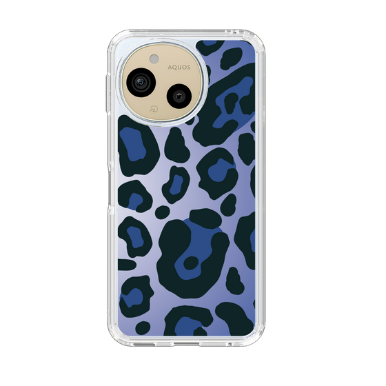 Slim Protection Case［ Leopard - Blue ］