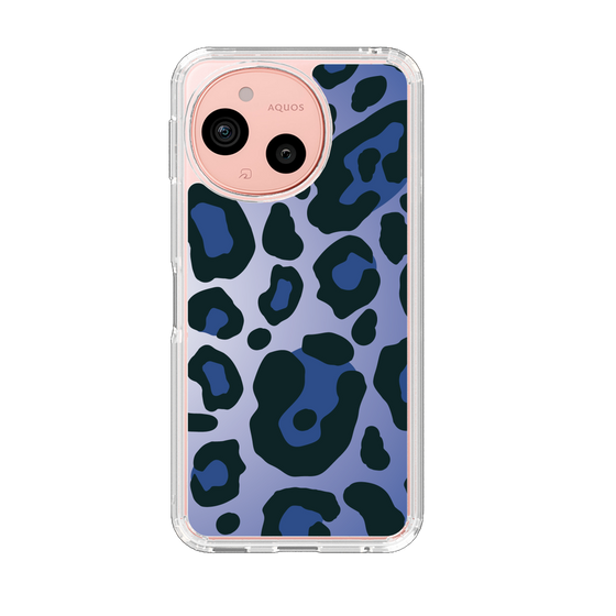 Slim Protection Case［ Leopard - Blue ］