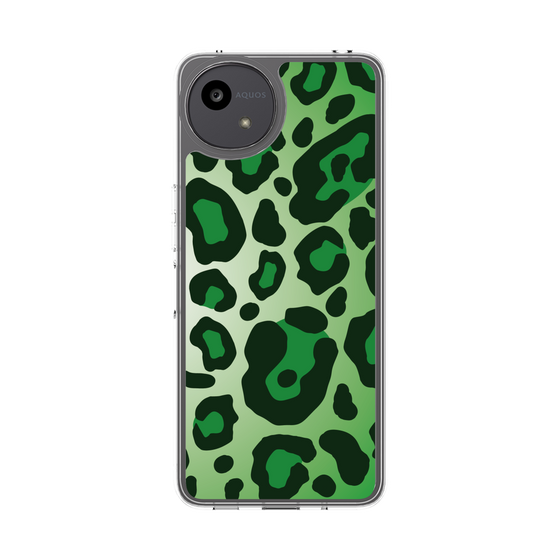 Slim Protection Case［ Leopard - Green ］