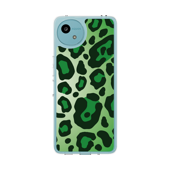 Slim Protection Case［ Leopard - Green ］