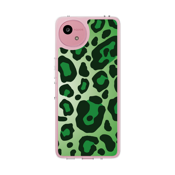 Slim Protection Case［ Leopard - Green ］