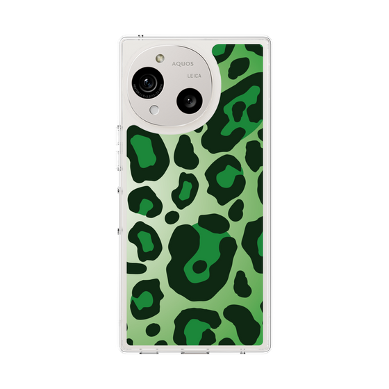 Slim Protection Case［ Leopard - Green ］