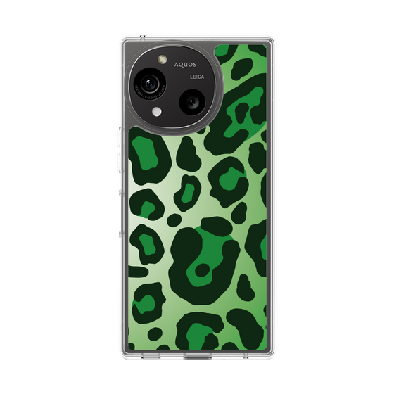 Slim Protection Case［ Leopard - Green ］