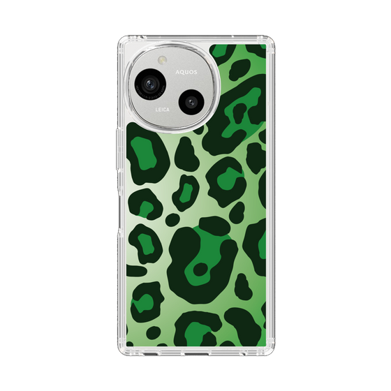 Slim Protection Case［ Leopard - Green ］