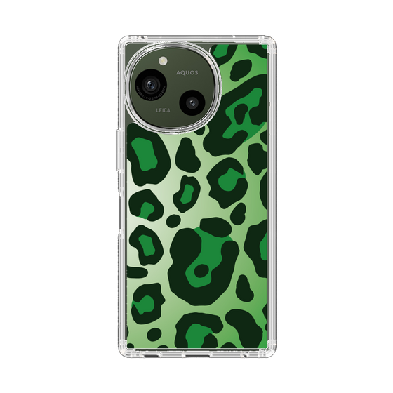 Slim Protection Case［ Leopard - Green ］