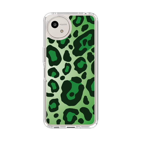 Slim Protection Case［ Leopard - Green ］