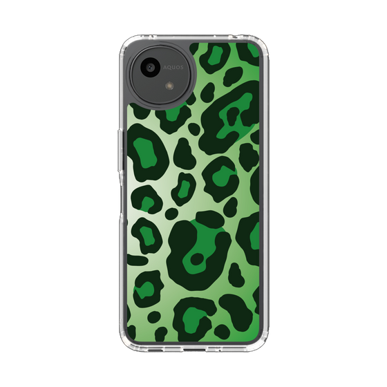 Slim Protection Case［ Leopard - Green ］