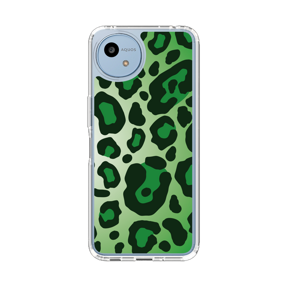 Slim Protection Case［ Leopard - Green ］