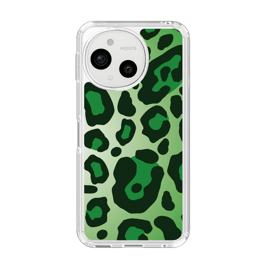 Slim Protection Case［ Leopard - Green ］