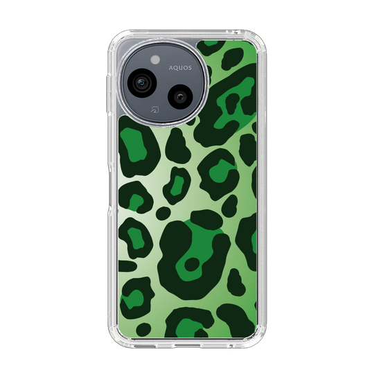 Slim Protection Case［ Leopard - Green ］