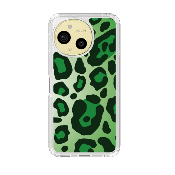 Slim Protection Case［ Leopard - Green ］