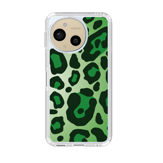 Slim Protection Case［ Leopard - Green ］