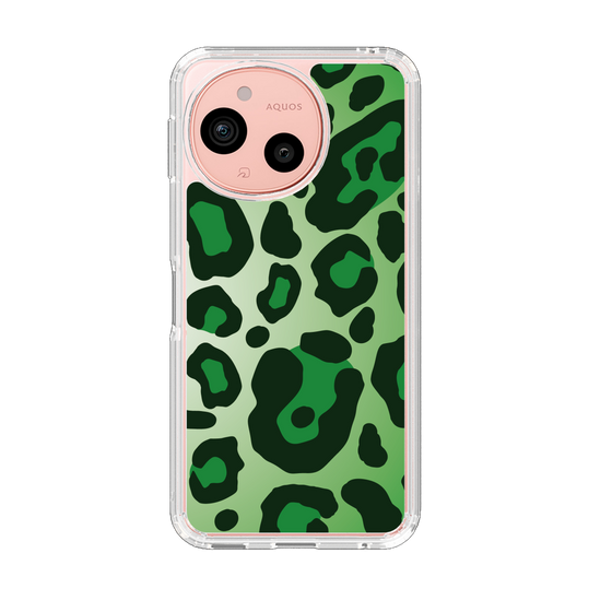 Slim Protection Case［ Leopard - Green ］