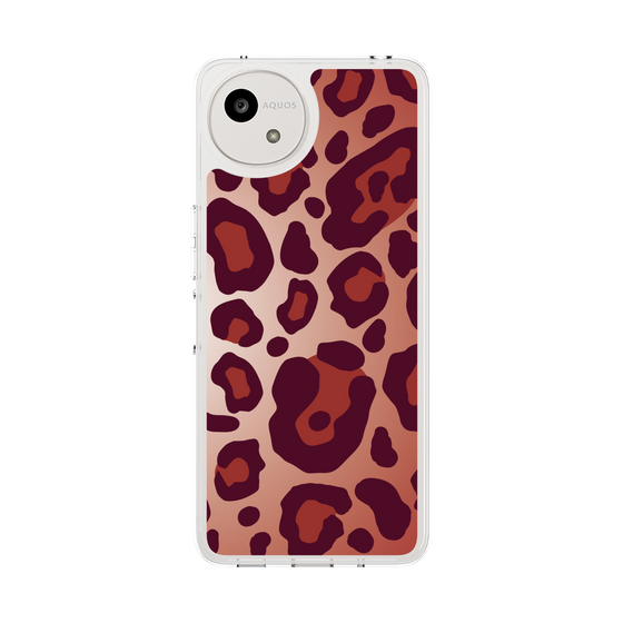 Slim Protection Case［ Leopard - Red ］