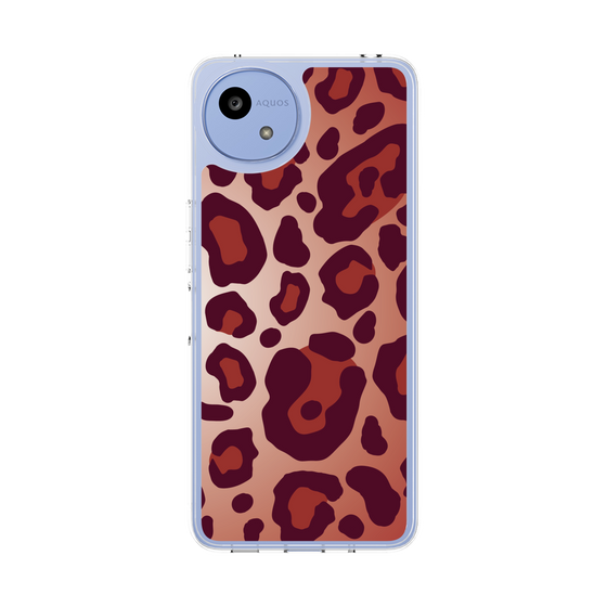 Slim Protection Case［ Leopard - Red ］