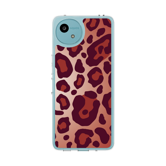 Slim Protection Case［ Leopard - Red ］