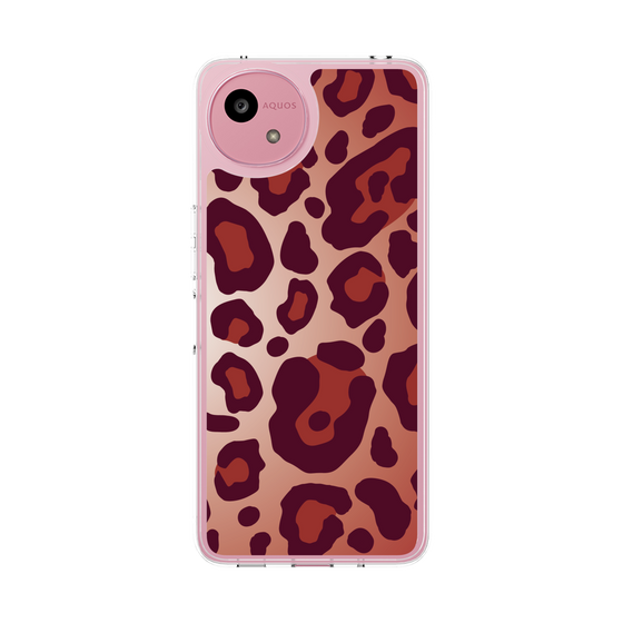 Slim Protection Case［ Leopard - Red ］