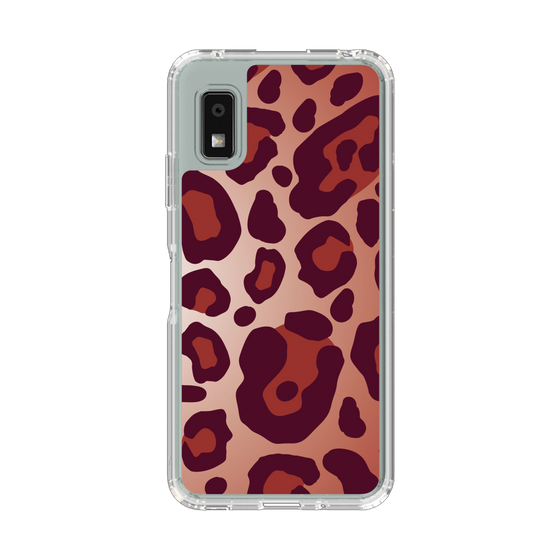 Slim Protection Case［ Leopard - Red ］