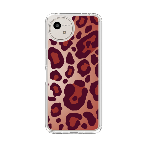 Slim Protection Case［ Leopard - Red ］