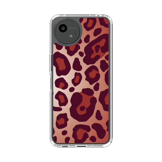 Slim Protection Case［ Leopard - Red ］