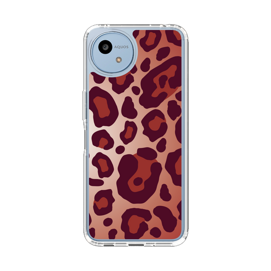 Slim Protection Case［ Leopard - Red ］