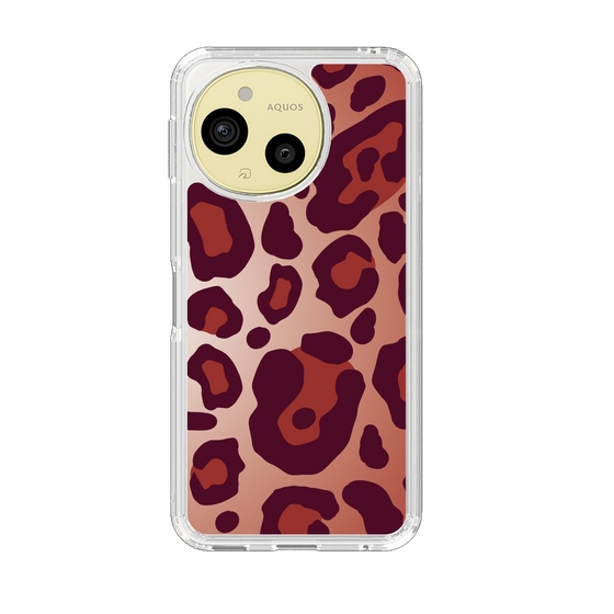 Slim Protection Case［ Leopard - Red ］