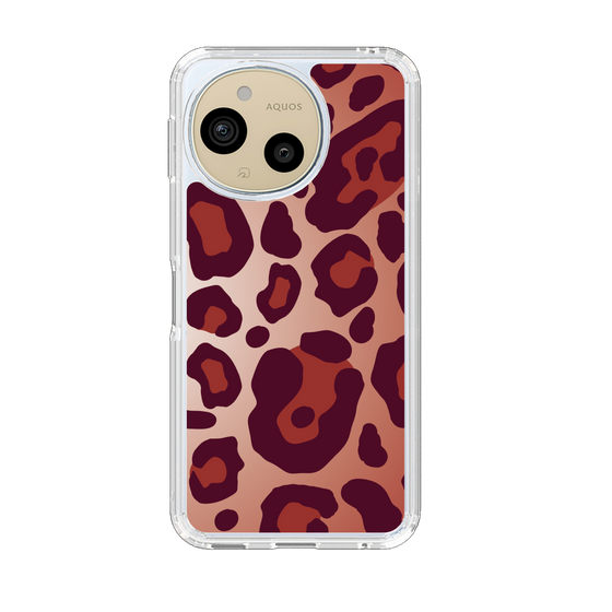 Slim Protection Case［ Leopard - Red ］
