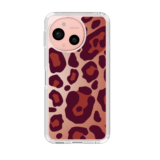 Slim Protection Case［ Leopard - Red ］