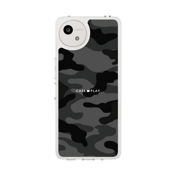 Slim Protection Case［ Camouflage - Black ］