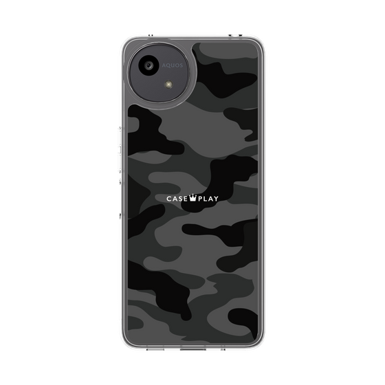 Slim Protection Case［ Camouflage - Black ］