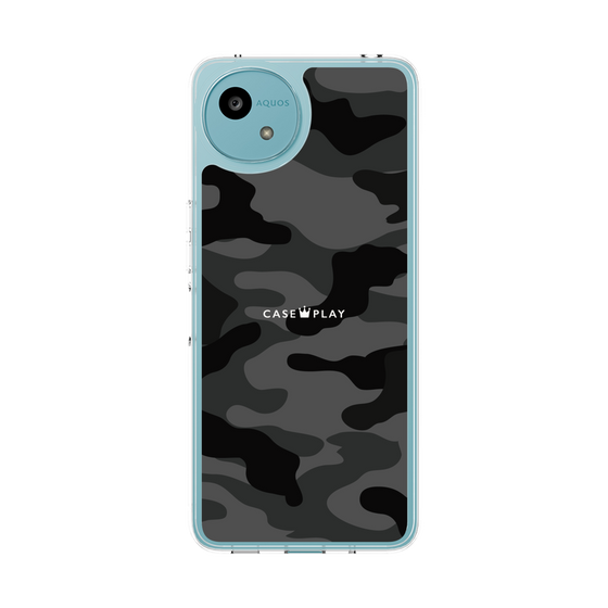 Slim Protection Case［ Camouflage - Black ］