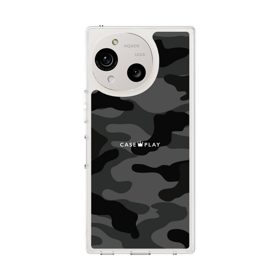 Slim Protection Case［ Camouflage - Black ］