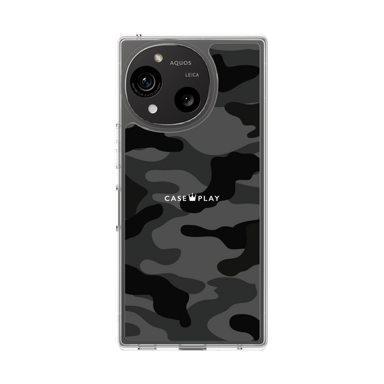 Slim Protection Case［ Camouflage - Black ］