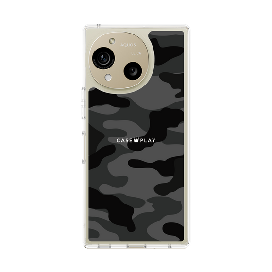 Slim Protection Case［ Camouflage - Black ］
