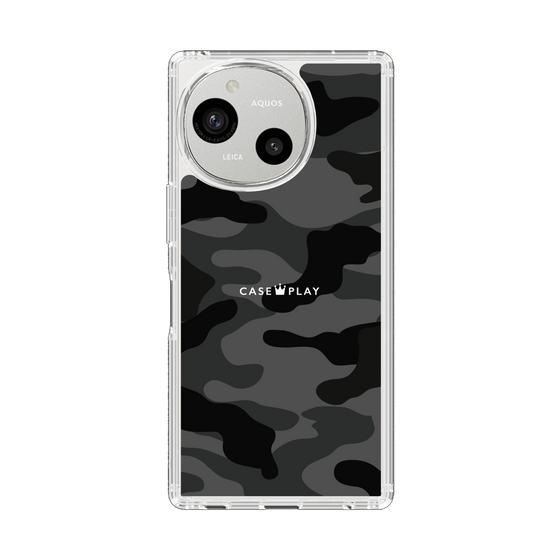 Slim Protection Case［ Camouflage - Black ］