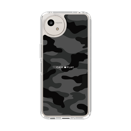 Slim Protection Case［ Camouflage - Black ］