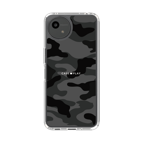 Slim Protection Case［ Camouflage - Black ］
