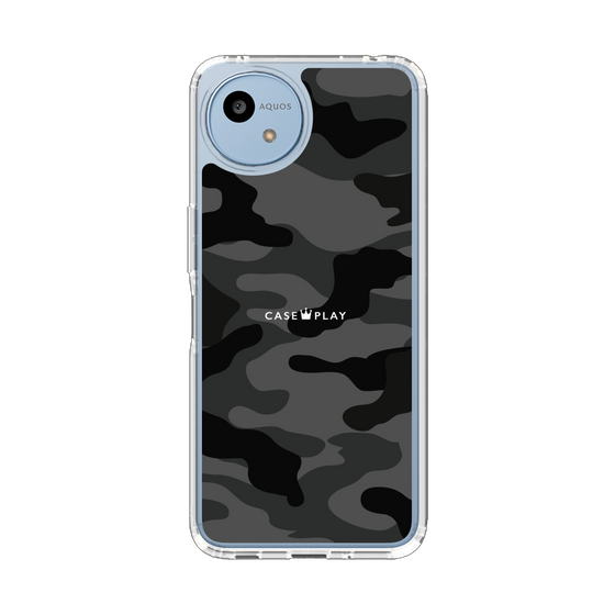 Slim Protection Case［ Camouflage - Black ］