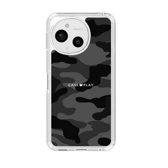 Slim Protection Case［ Camouflage - Black ］