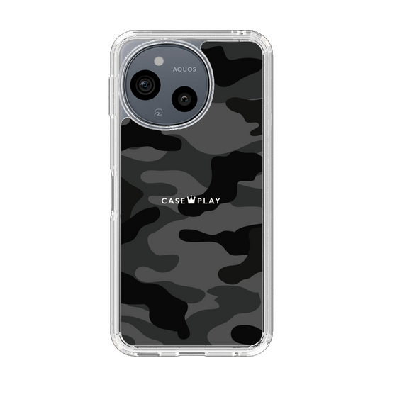 Slim Protection Case［ Camouflage - Black ］