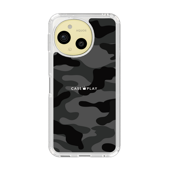 Slim Protection Case［ Camouflage - Black ］